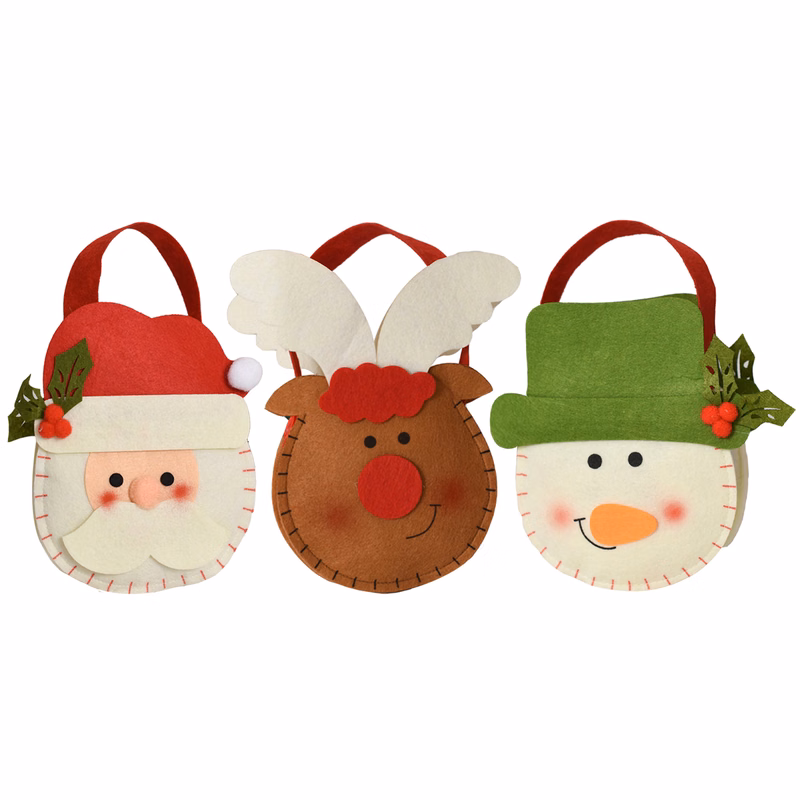 Christmas Candy Felt Bag
