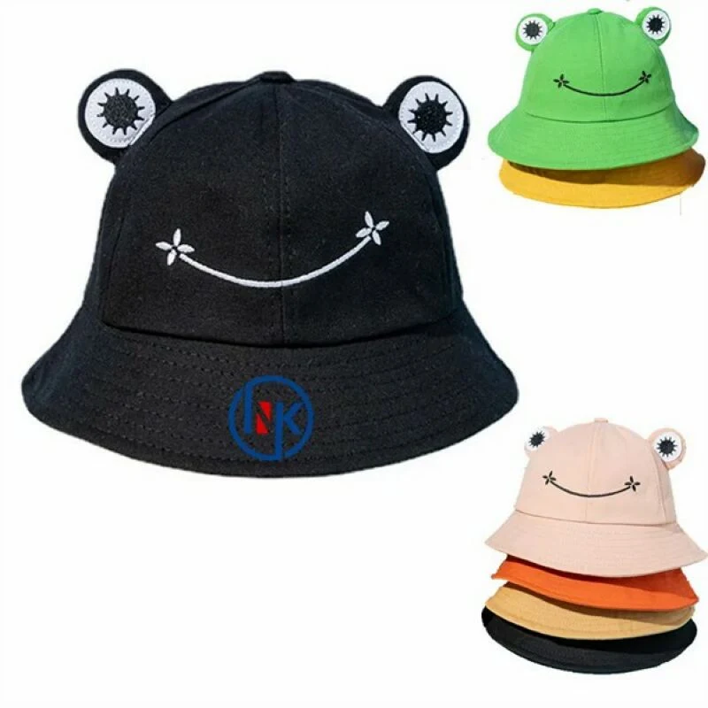 Cute Frog Bucket Mushroom Hat Stuff 1