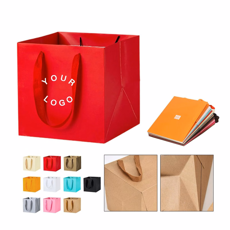 Reusable Kraft Paper Tote with Durable Cardboard Body