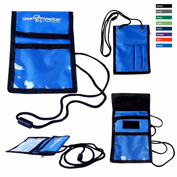 Deluxe Badge Holder Neck Wallet