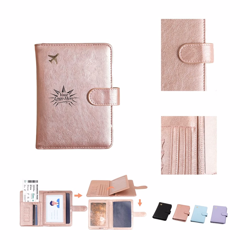 Multifunctional RFID-Blocking Passport Wallet