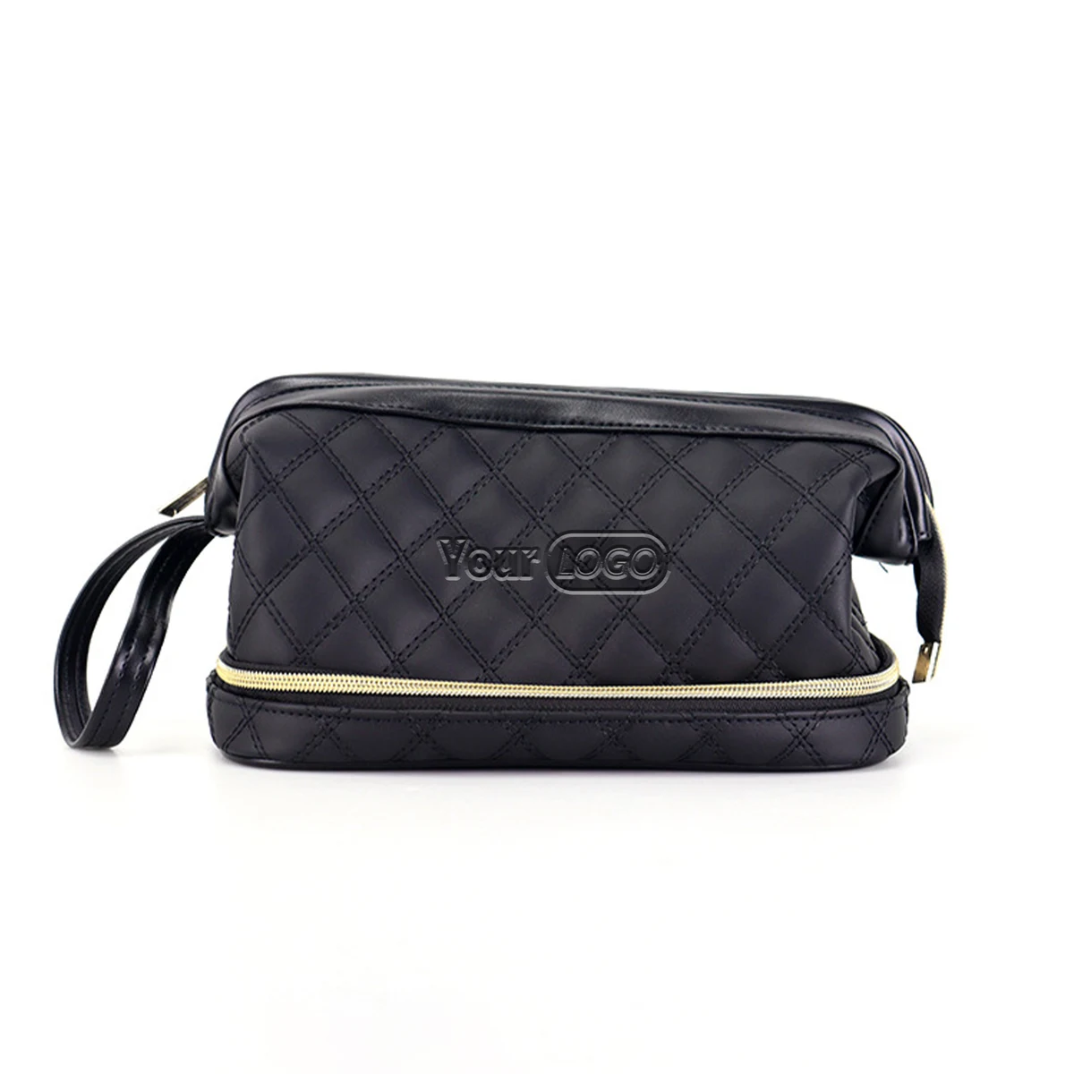 PU small simple travel toiletries storage bag 1