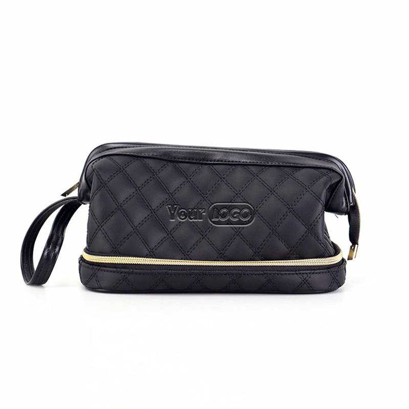 PU small simple travel toiletries storage bag