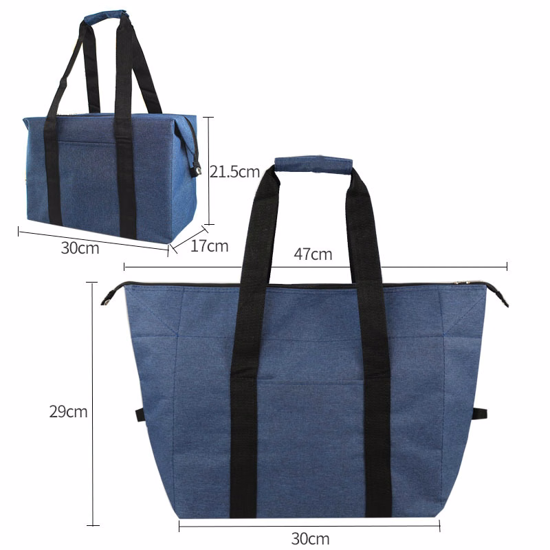 High-Capacity Collapsible Foil Insulated Carryall