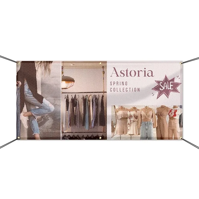 Fabric Mesh Banner - 1ft x 1ft 1