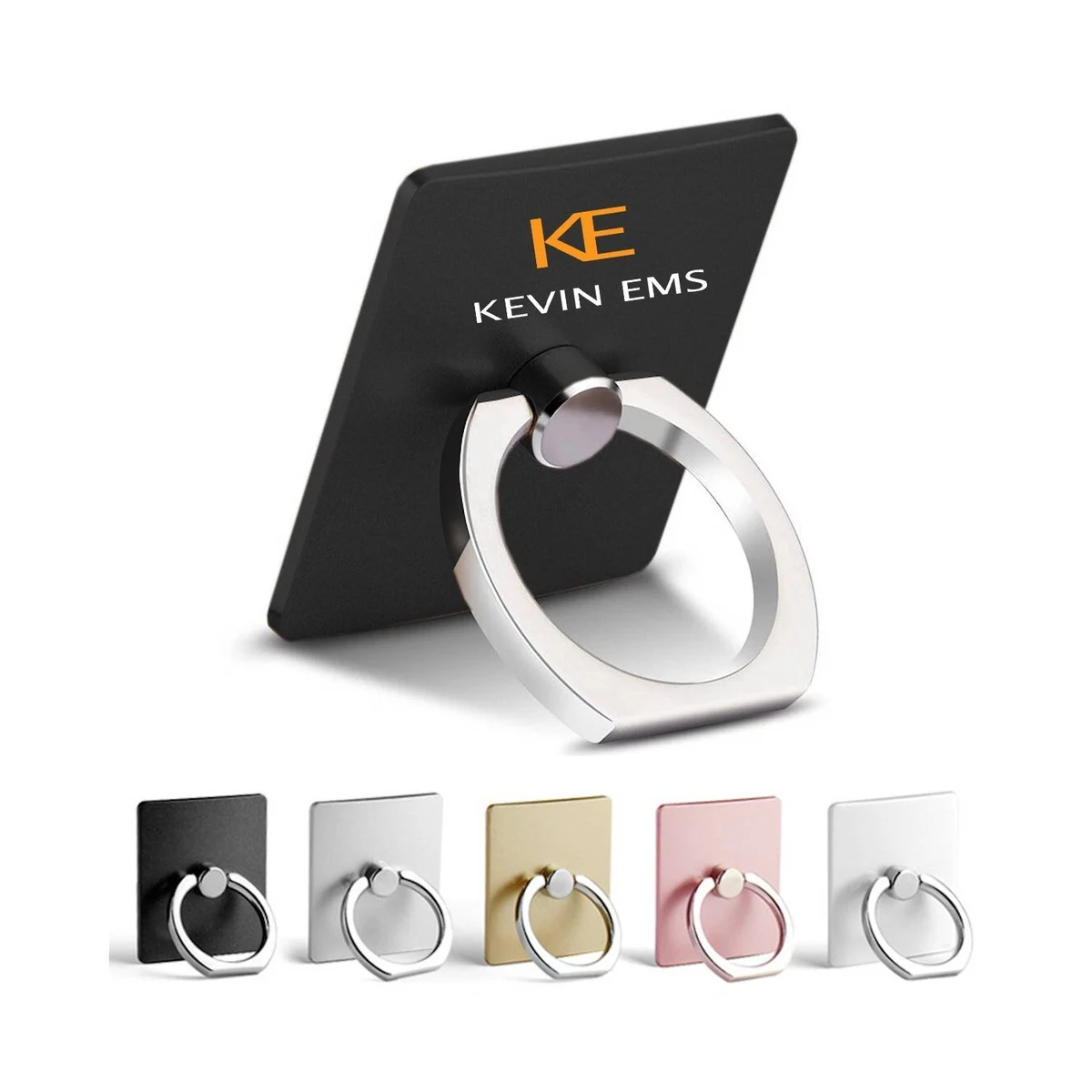 Square Phone Ring Holder 1