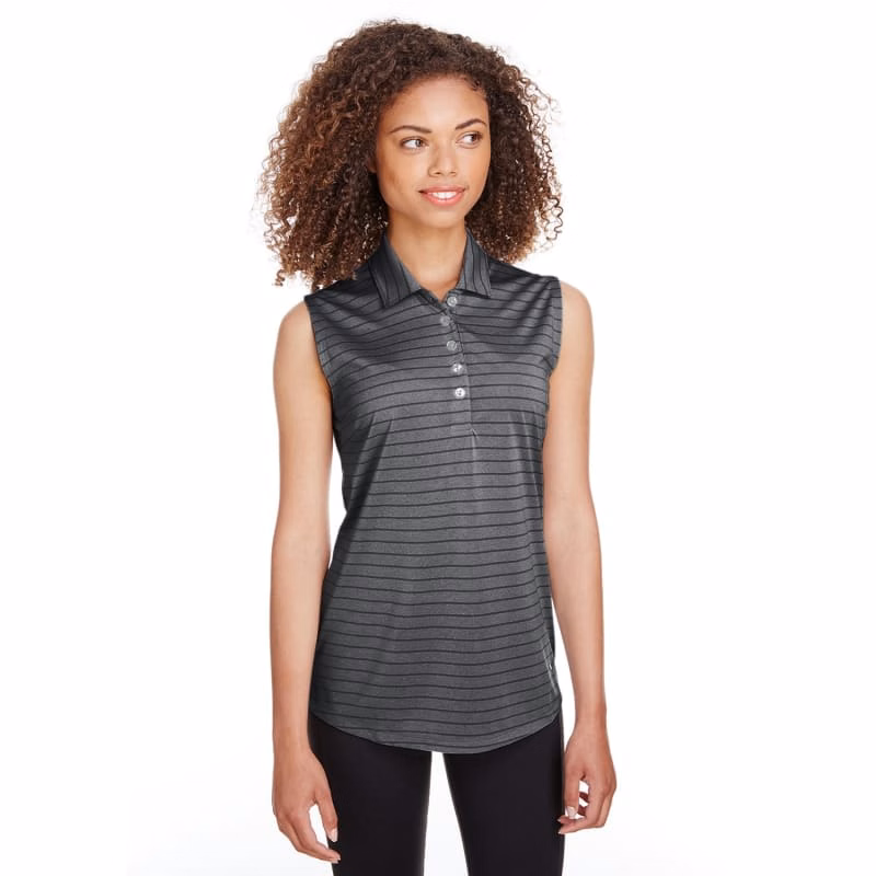 Puma Golf Ladies' Rotation Stripe Sleeveless Polo
