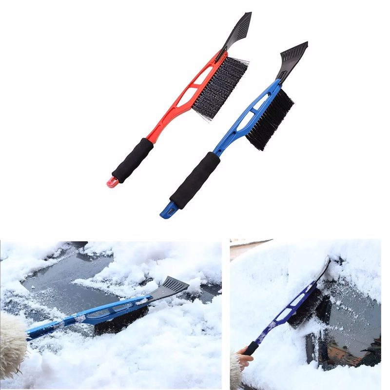2 in 1 Snow Brush with Ice Scraper for Car Windshield