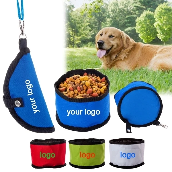 Folding Pet Travel Bowl 1