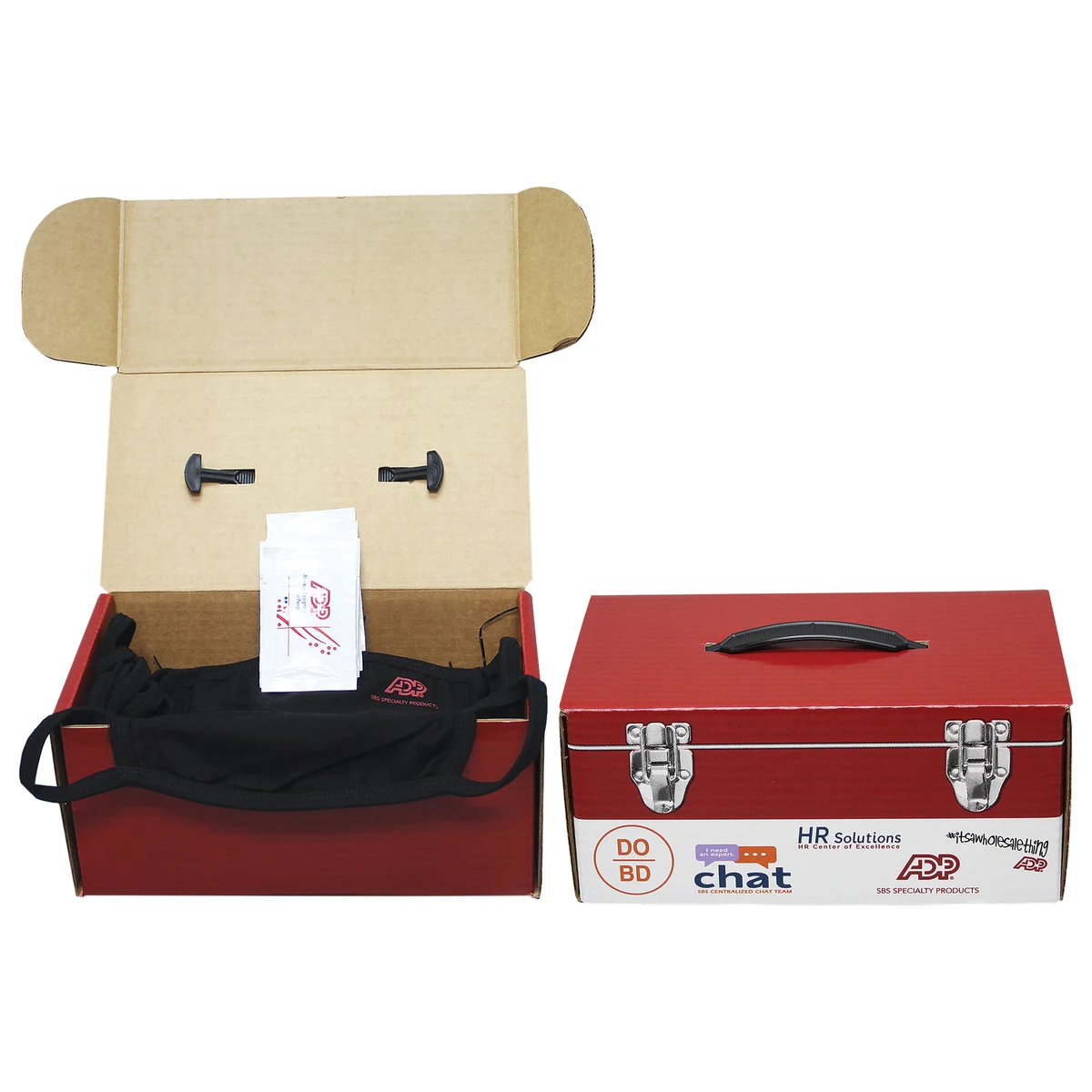 9 1/2" x 5 1/2" x 4 1/2" - B-Flute Outside Tuck Box 1