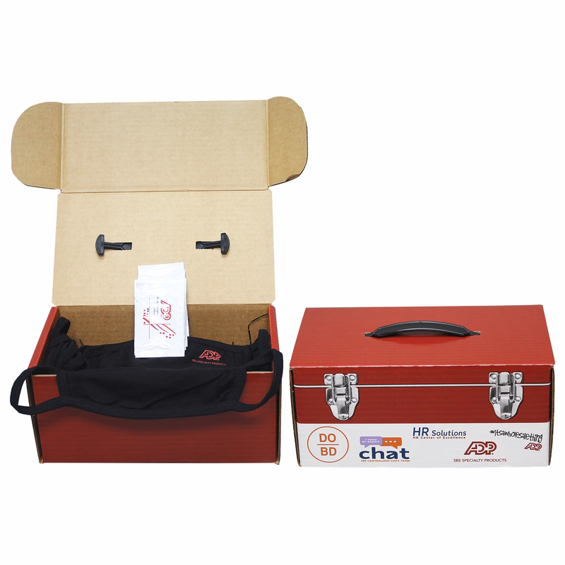 9 1/2" x 5 1/2" x 4 1/2" - B-Flute Outside Tuck Box