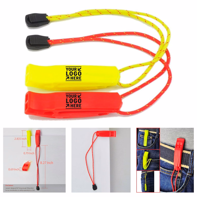 Lanyard Safety Boating Camping Hiking Hunting Survival Rescue Signaling Emergency Whistle