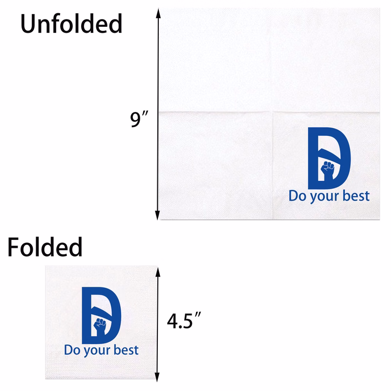 2Ply 4.5"x4.5" Napkin