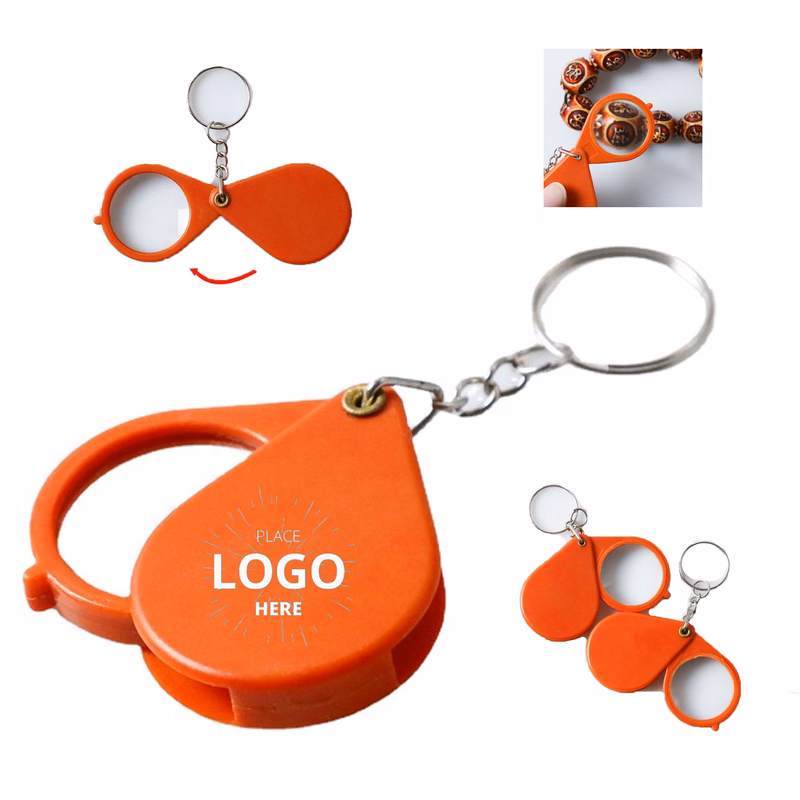 Portable Magnifier Keychain