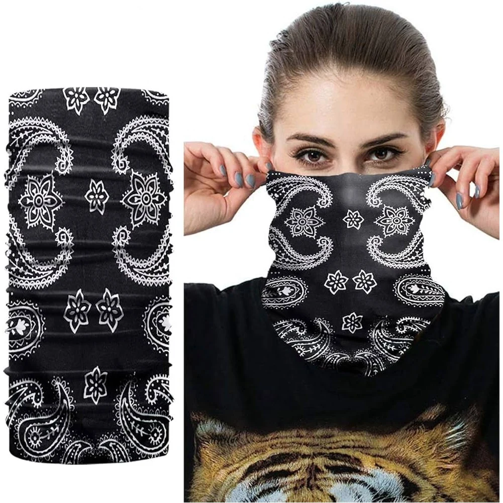 Multifunctional Full Color Cooling Neck Gaiter Mask Bandana 1