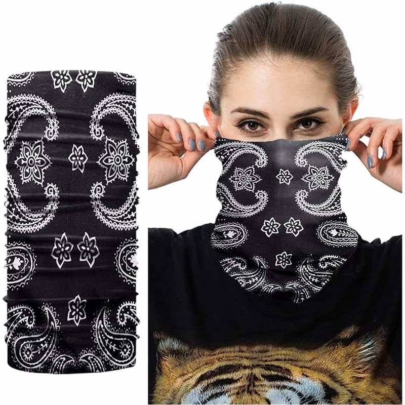 Multifunctional Full Color Cooling Neck Gaiter Mask Bandana