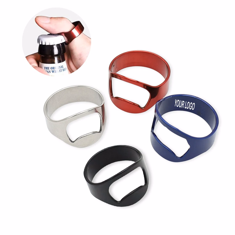 Ring Bottle Opener Stainless Steel Beer