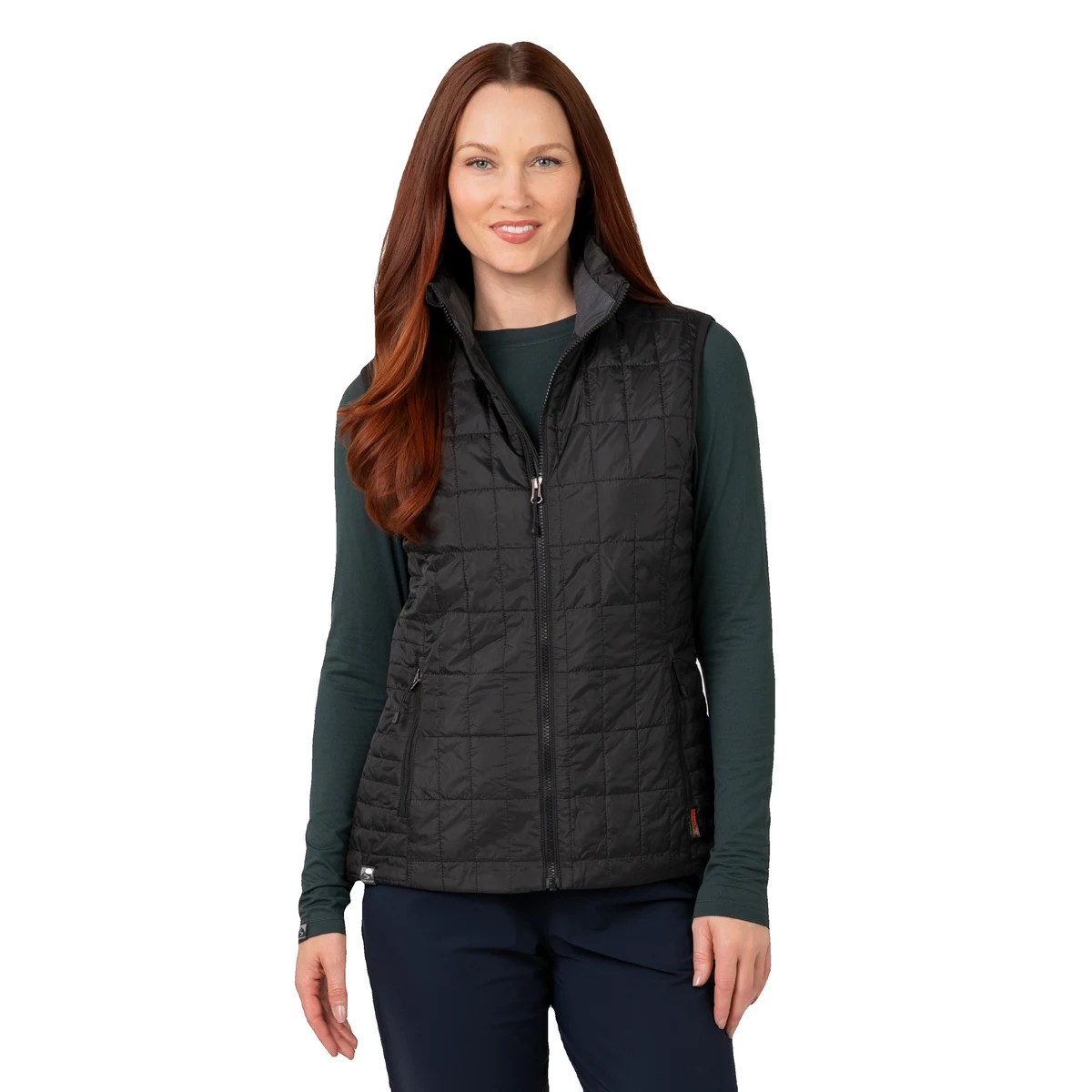 Storm Creek Women's Traveler 60 GSM Insulated Packable Quilted Vest - Glossy 1