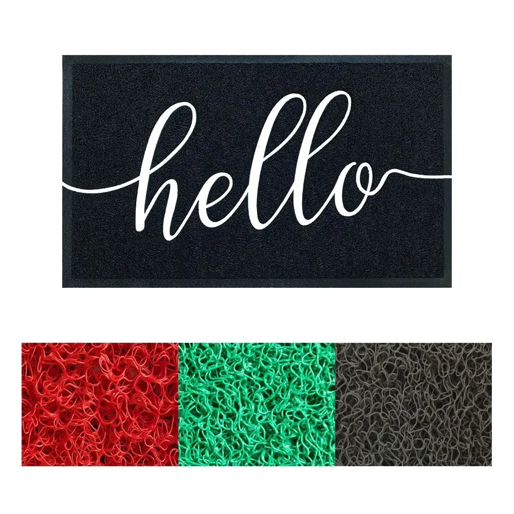PVC Indoor/Outdoor Floor Mat 2' x 3' 1
