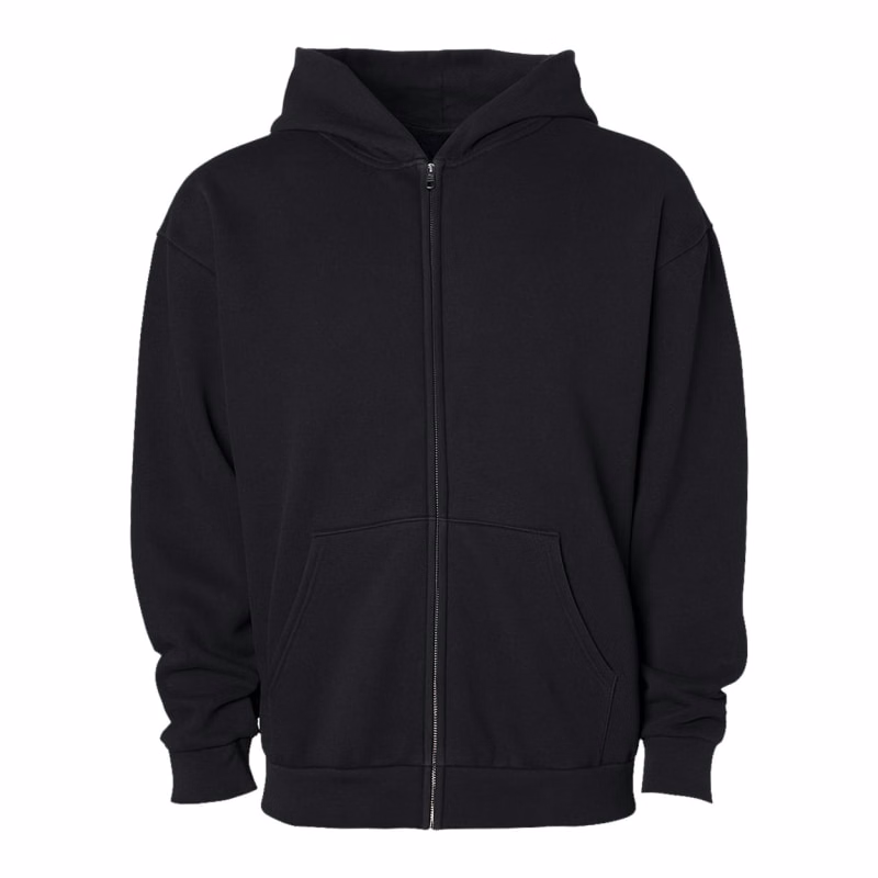 Independent Trading Co. Unisex Avenue Midweight Full-Zip Hooded Sweatshirt - IND280ZIP