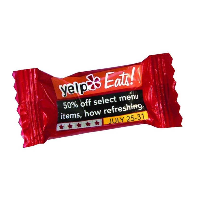 4 Color Process Wrapped Assorted Starlight Mints 1
