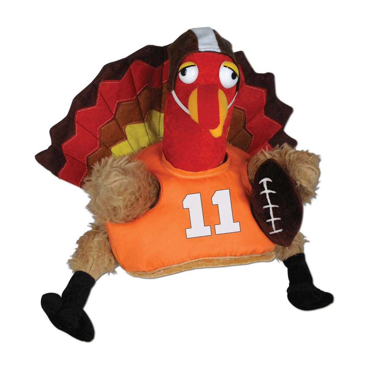 Plush Touchdown Turkey Hat 1
