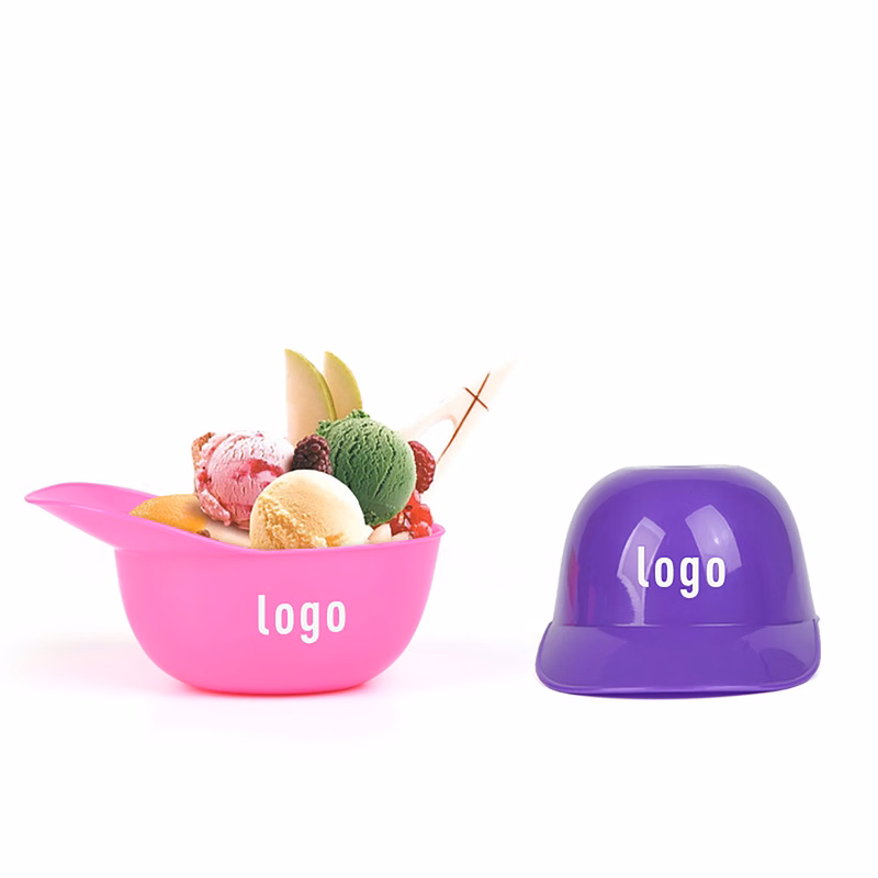 Plastic Baseball Helmet Cups for Birthday Party Dessert Serving Supplies