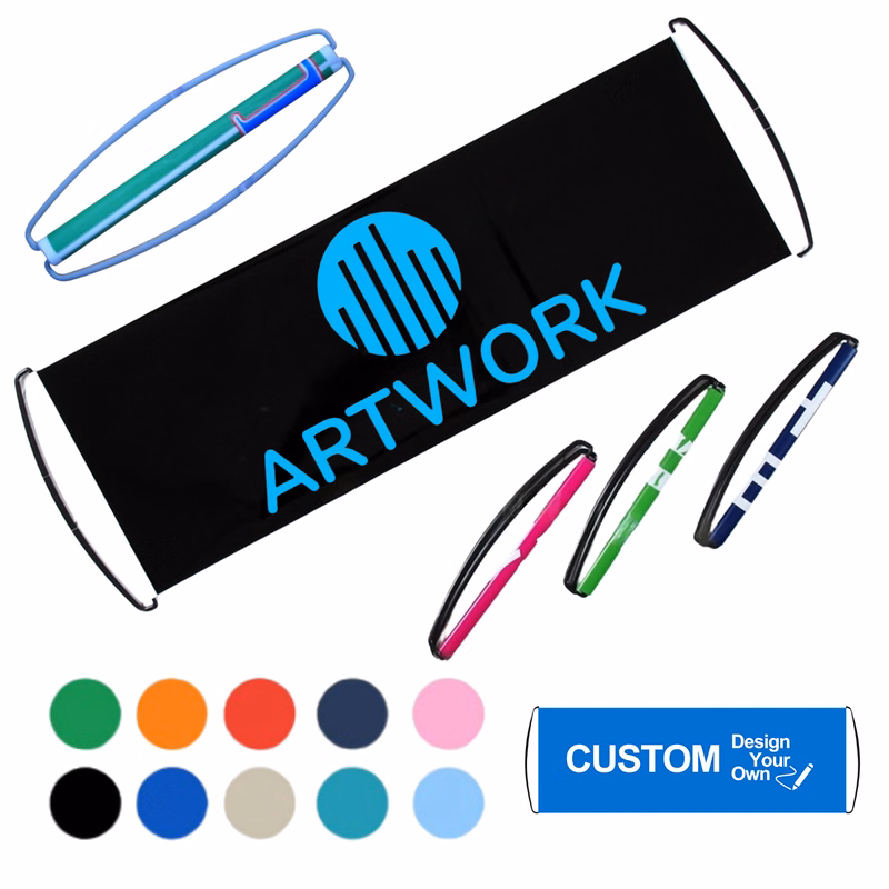 Handheld Pocket Custom Banner