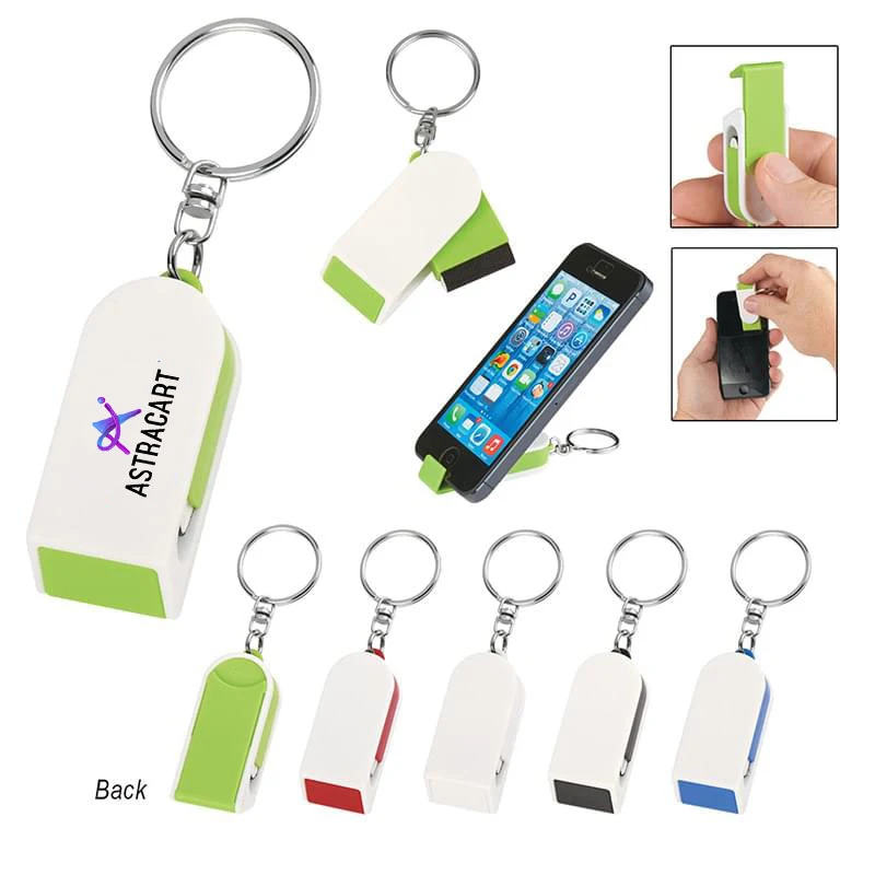 2 in 1 Phone Holder and Swivel Screen Cleaner 1