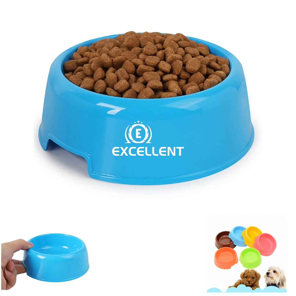 Small And Light Pet Plastic Bowl 1