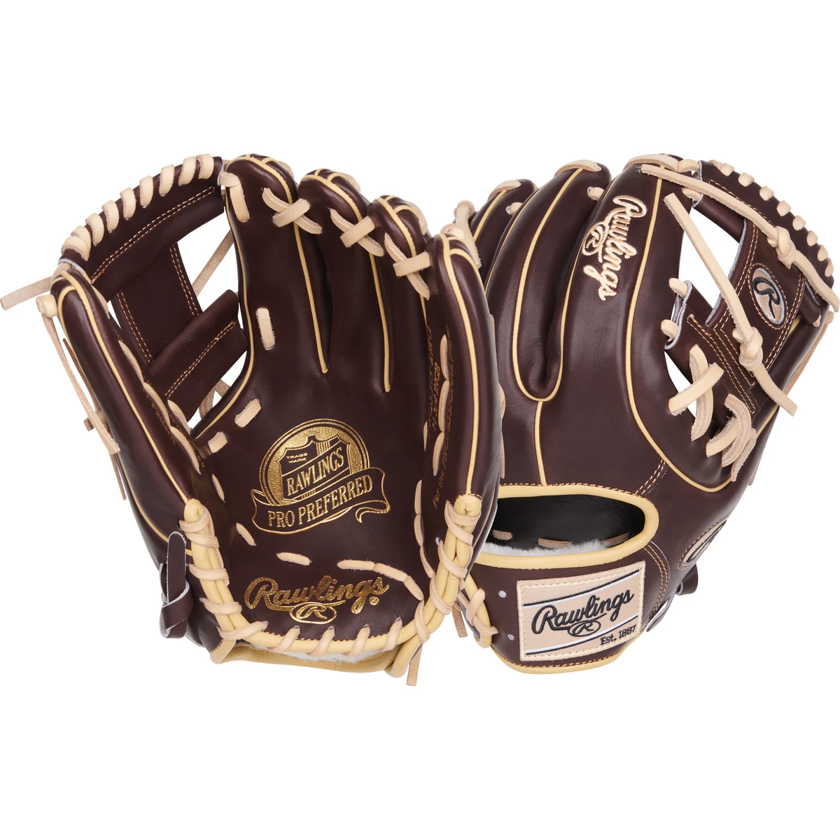 Rawlings Pro Preferred 11.75 in Baseball Glove, Infield 1