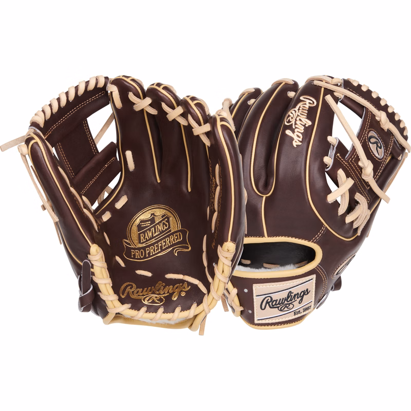 Rawlings Pro Preferred 11.75 in Baseball Glove, Infield