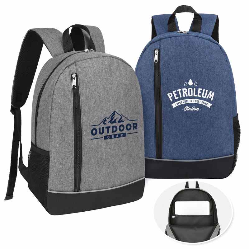 Two-Tone Heathered Urban Backpack