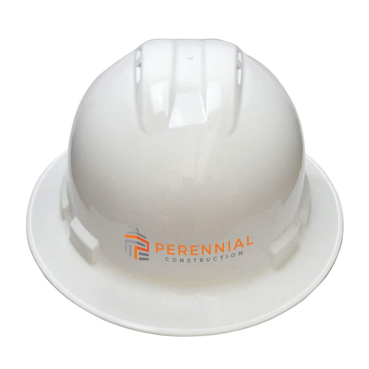 Quartz Vented Full Brim 4 Point Ratchet Hard Hat 1