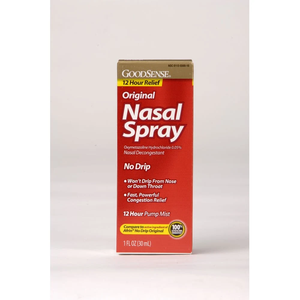 Maximum Strength Nasal Spray - No-Drip 1 oz 1