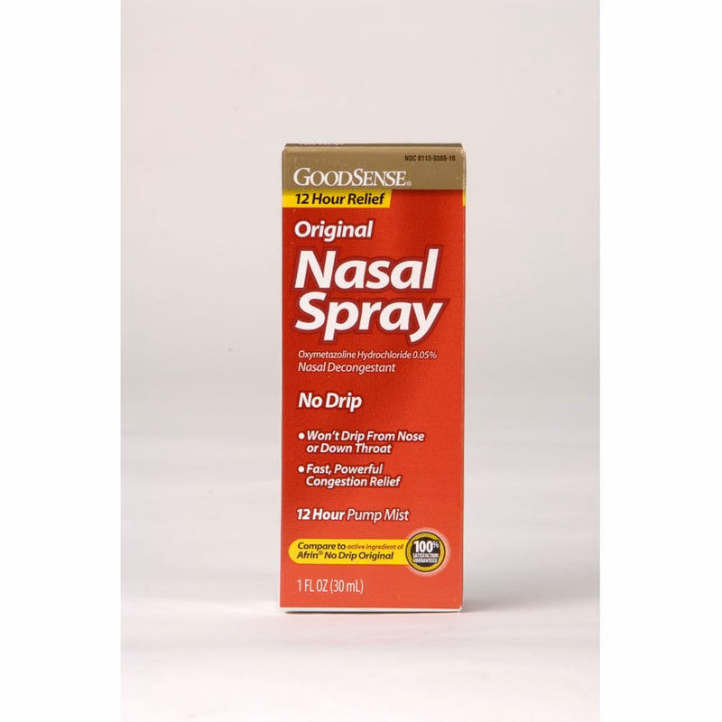 Maximum Strength Nasal Spray - No-Drip 1 oz
