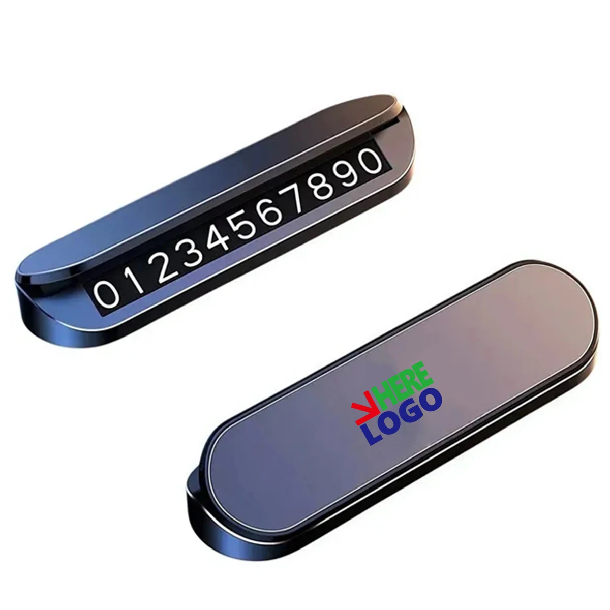 Car Phone Number Temporary Parking Card 1