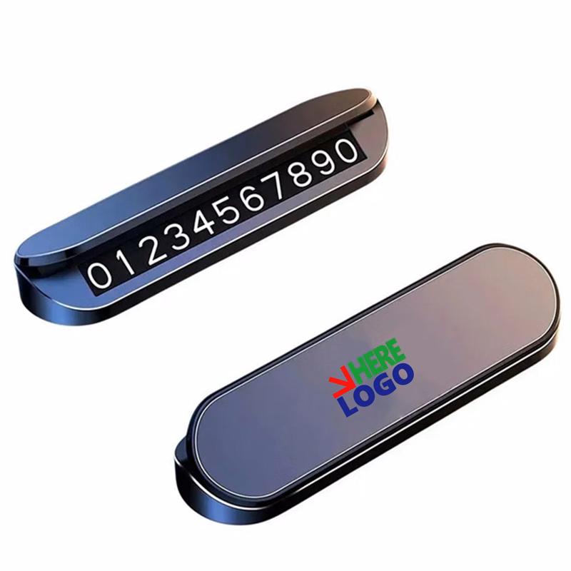 Car Phone Number Temporary Parking Card
