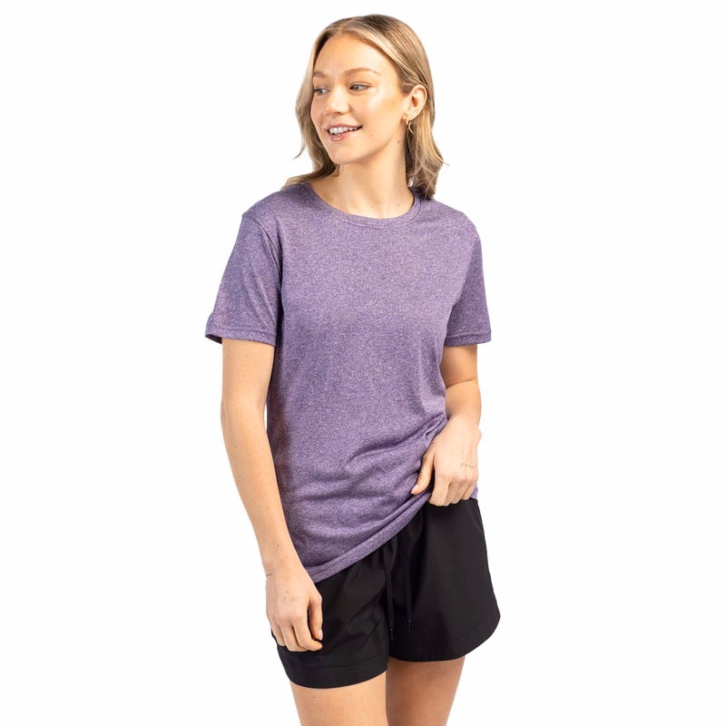 Clique Charge Active Jersey Womens Short Sleeve Tee
