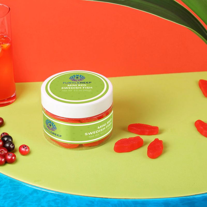 Mini Red Swedish Fish: Small Jar