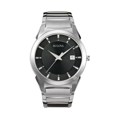 Bulova Men's Classic Stainless Steel Watch 1