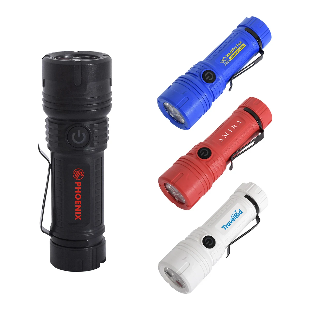 Best Buddy Tools® Rechargeable LED Clip Flashlight 1