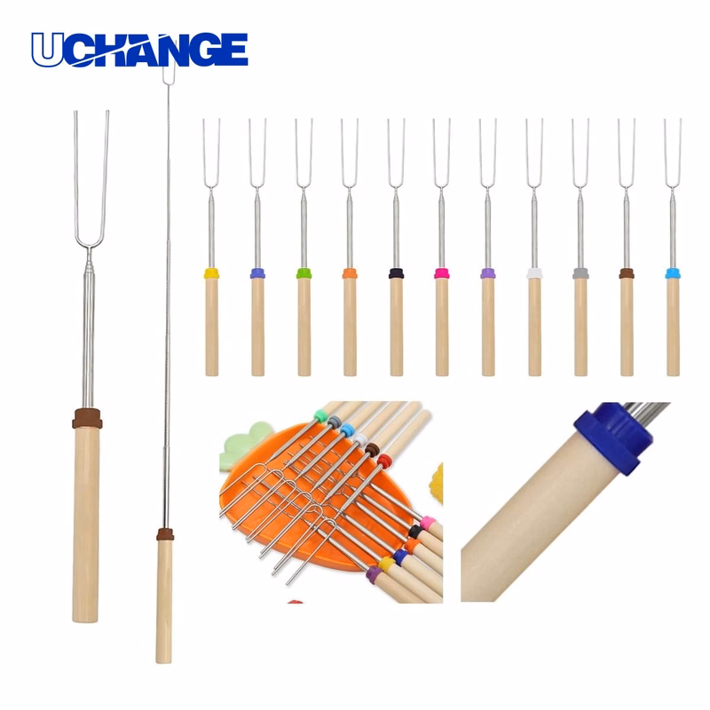 Extendable BBQ Fork Tool
