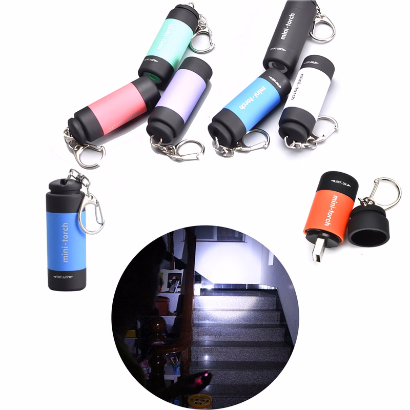 Mini Torch USB Rechargeable Flashlight