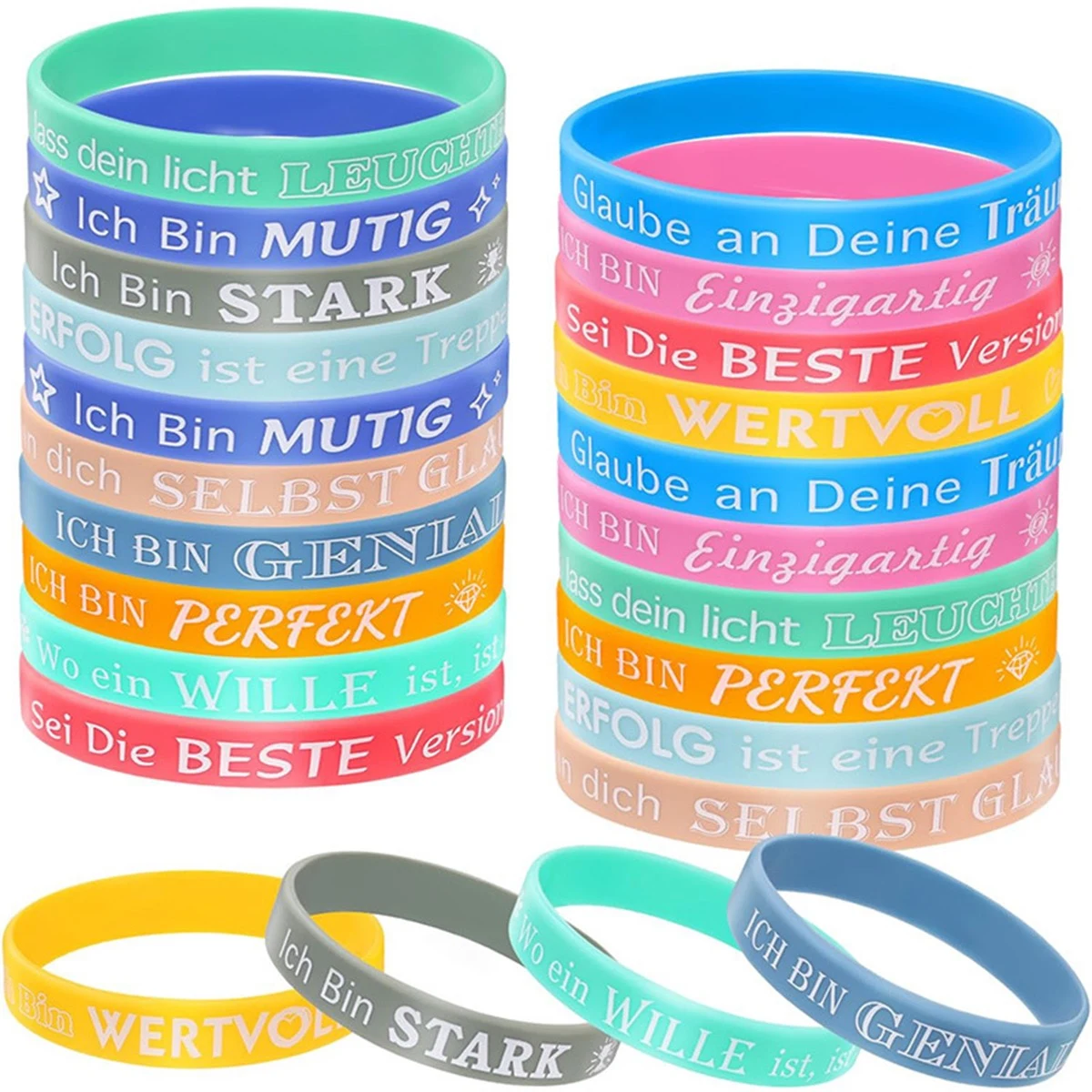 Soft And Skin-Friendly Silicone Wristband 1