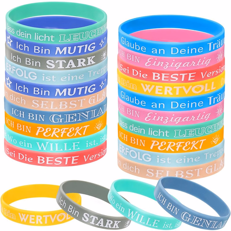 Soft And Skin-Friendly Silicone Wristband