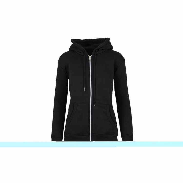 Women's Full Zip Hoodies - S-2X Black