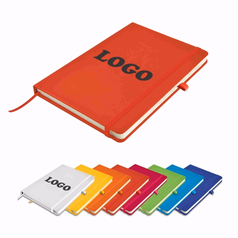 A5 PU Leather Journal Notebook with Elastic Strap MOQ50