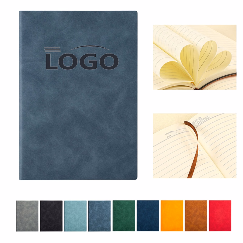 A5 Super Thick Business Office Soft Leather Notebook