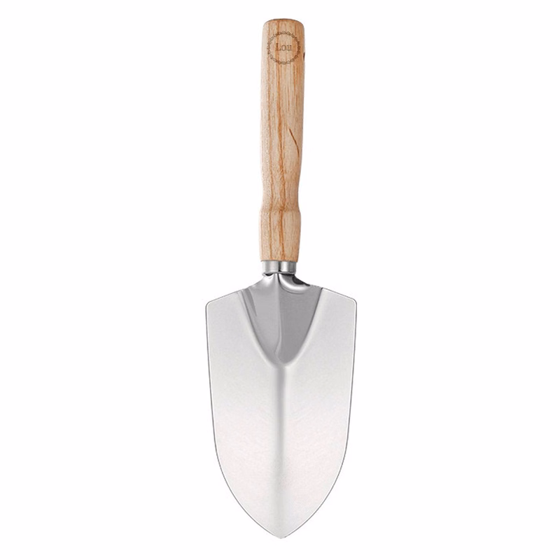 Wood Gardening Pointed Shovel